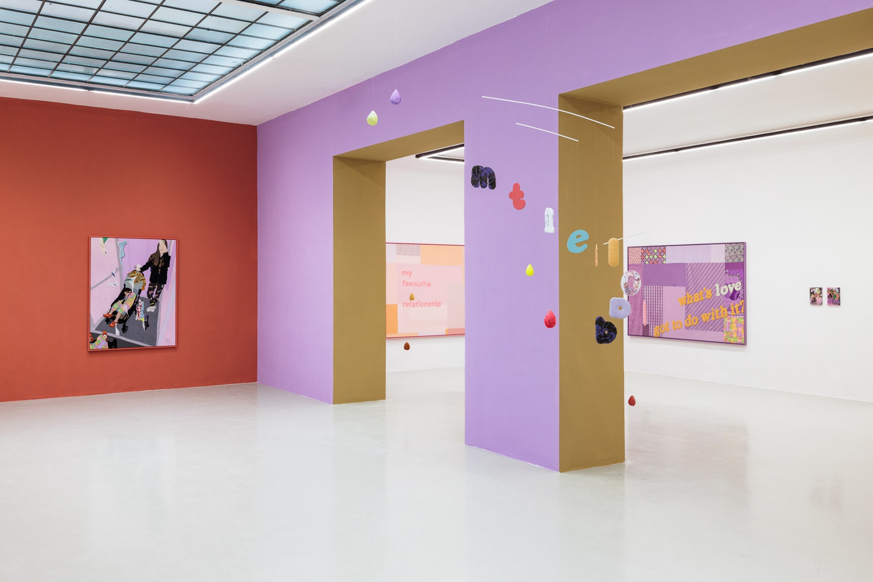 Nana Mandl, Installation View: never enough , 2024
