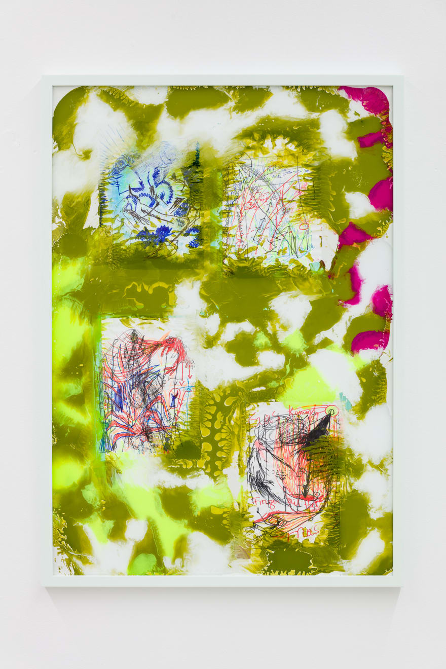 Karl Karner & Sara Chinello, Formatierung einer neuen Ära (pink und grün), 2021