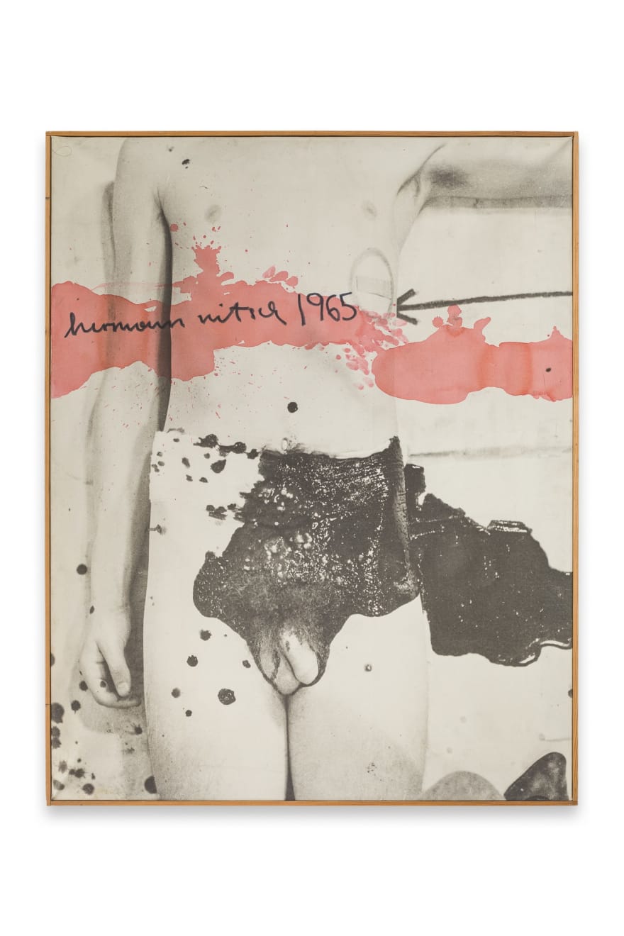 Hermann Nitsch, Untitled, 1965
