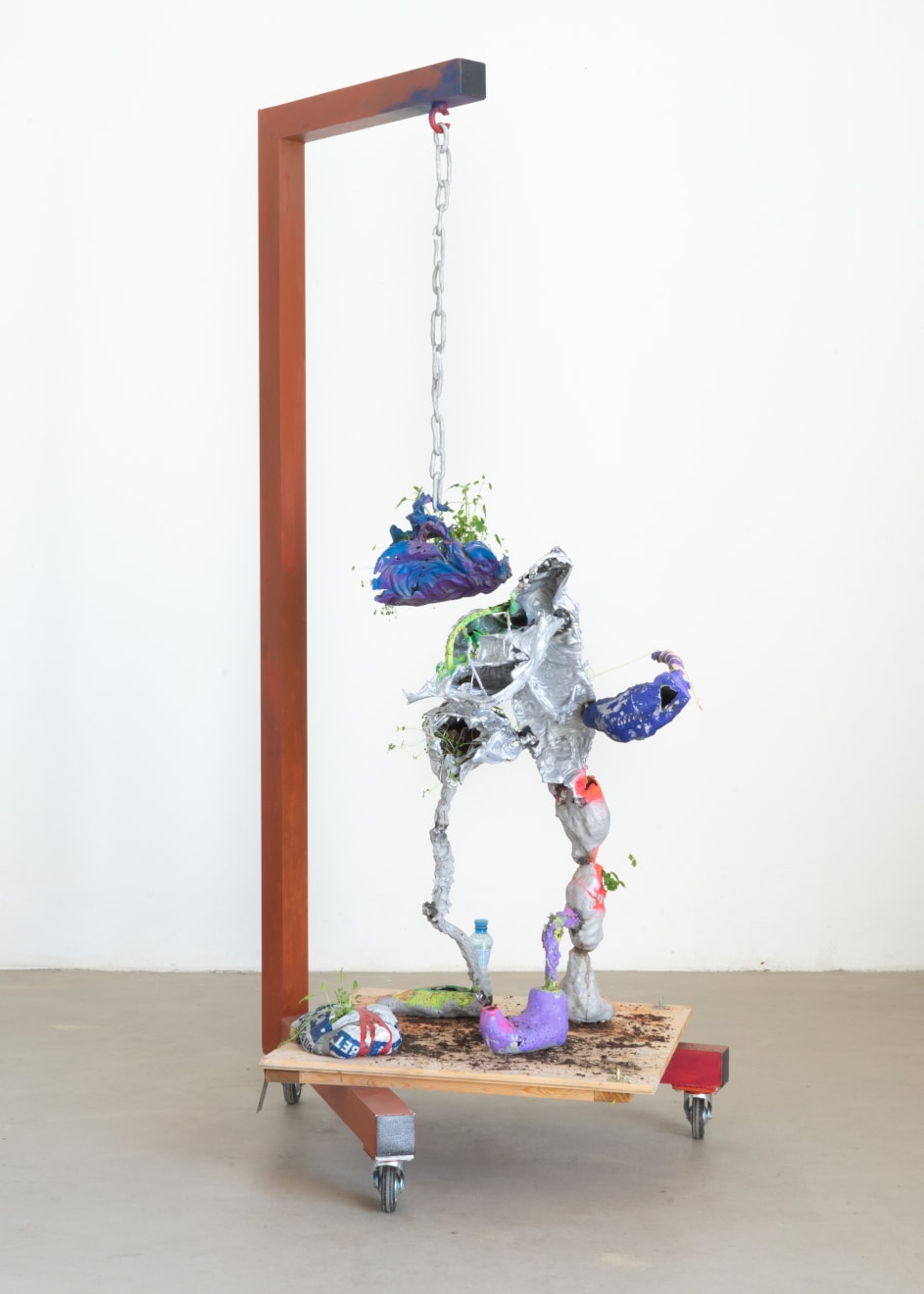 Karl Karner, the sheep is hanging , 2021