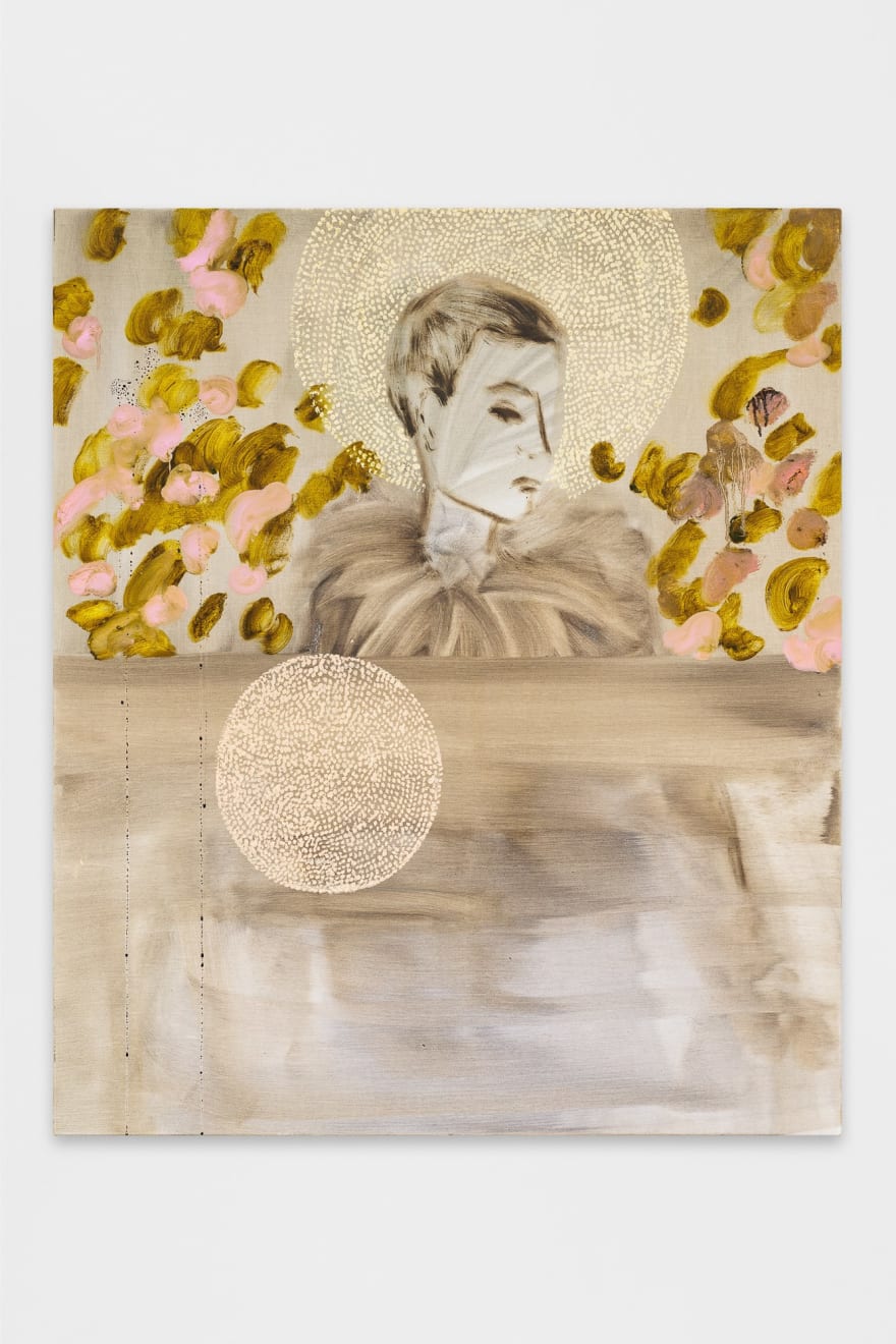 Faye Wei Wei, Dew Drops. a foot bridge made of glass stones., 2024