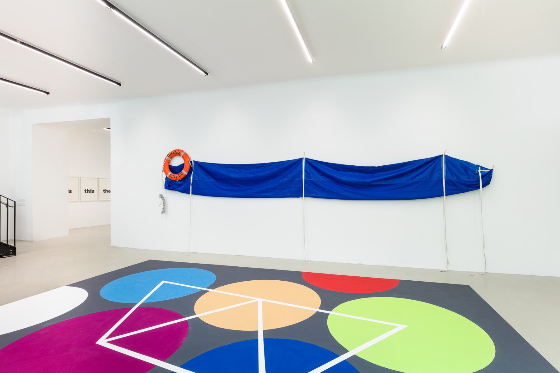 Olu Oguibe, Installation view VII, 2020