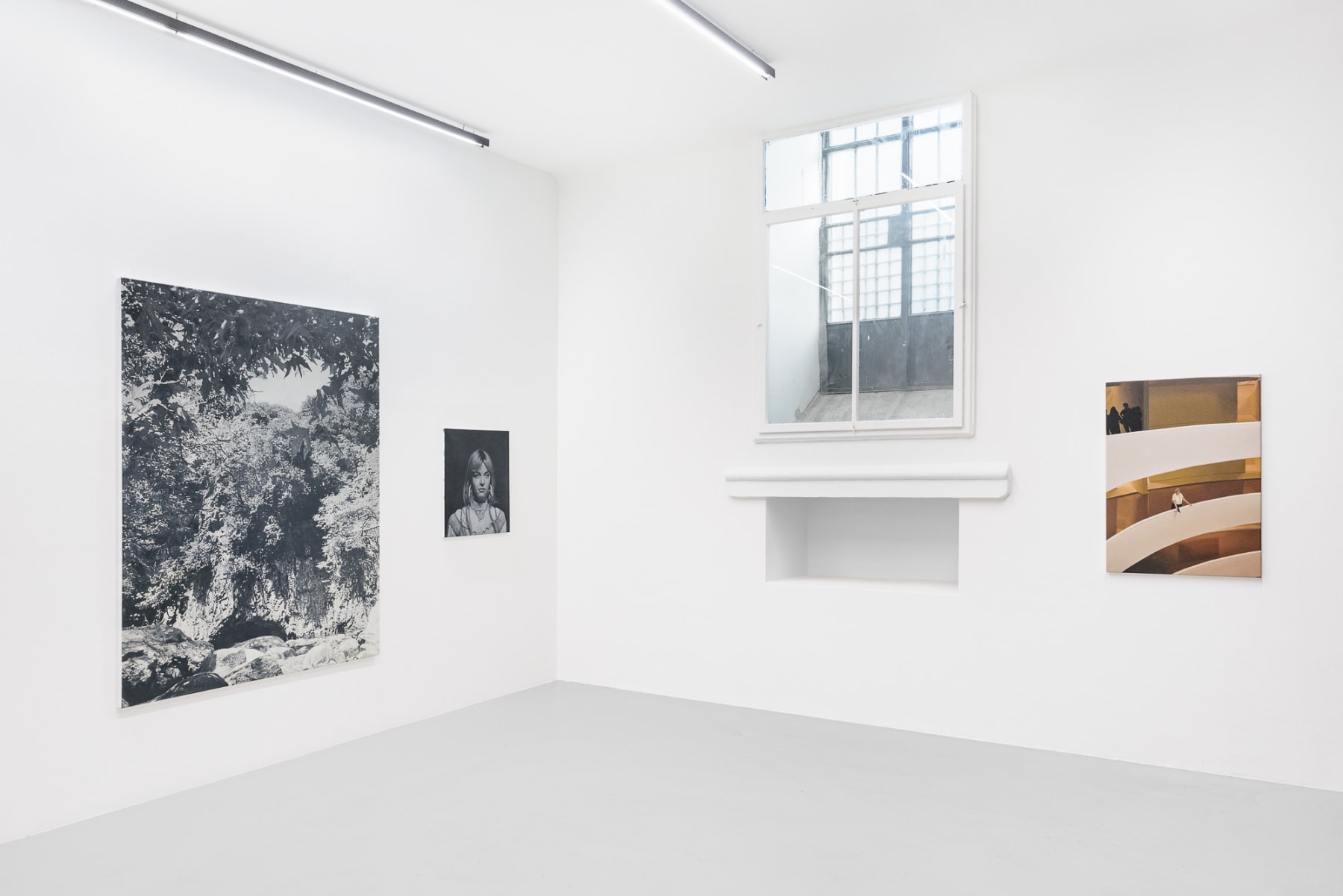 Paco Koenig, Installation View: 'NOT TO BE PAINTED', Galerie Kandlhofer, Vienna, 2025