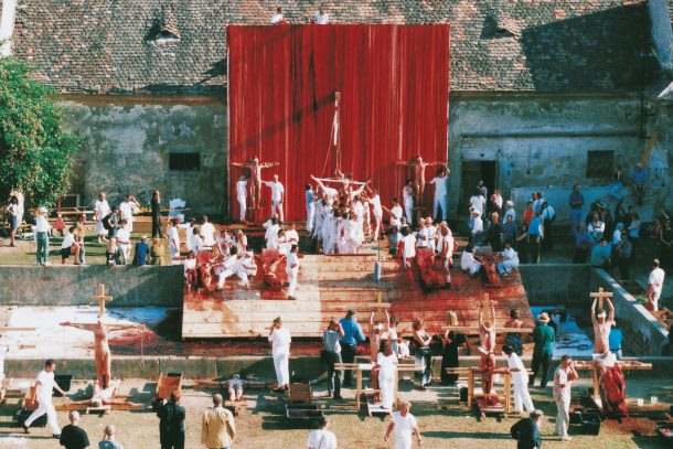 Hermann Nitsch, 6-Tage-Spiel, Prinzendorf, 1998