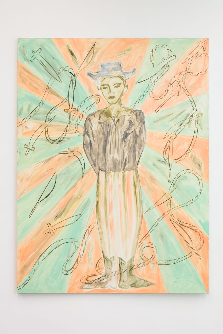 Faye Wei Wei, Desert Flower (Lasso Boy), 2019