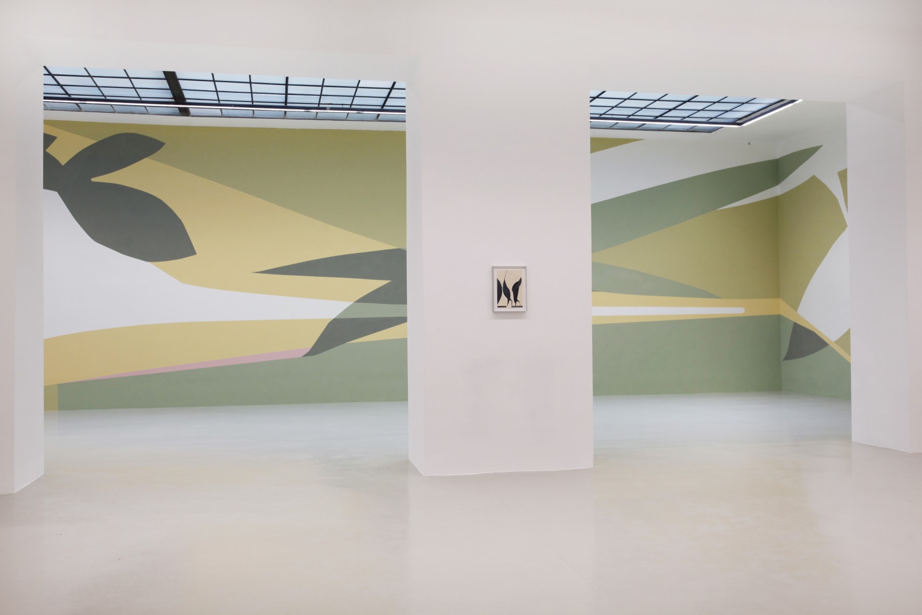 Frauke Dannert, Installation View 'Folie', 2018