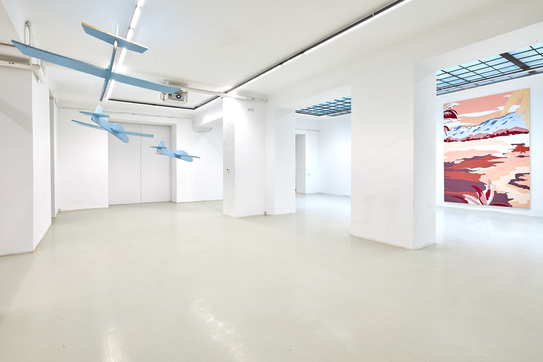 Grear Patterson, Installation View Nr. XIII, Planes & Mountains, 2019