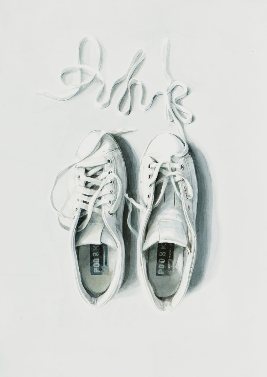 Alina Kunitsyna, White sneakers4, 2022