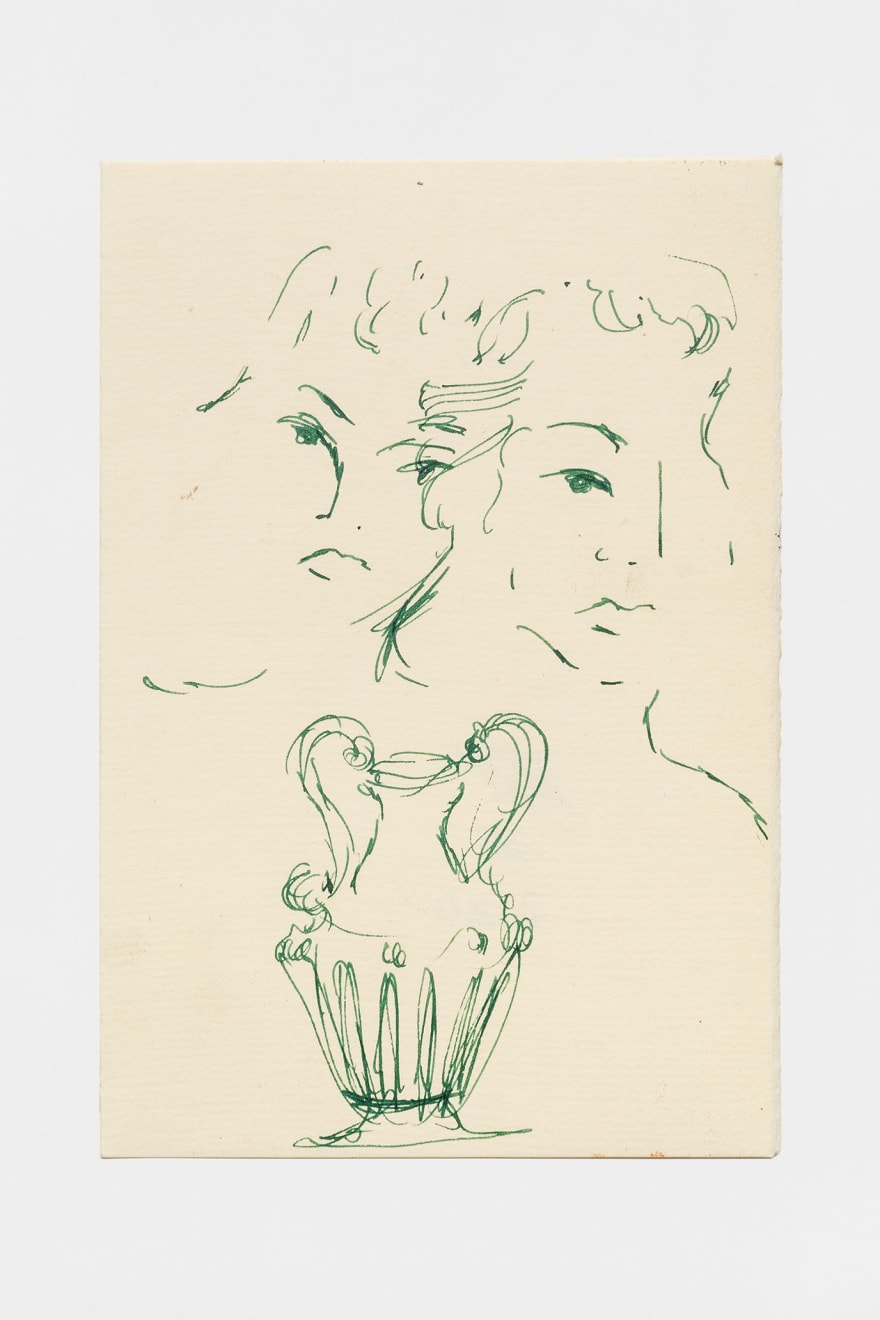 Faye Wei Wei, Green Vase and Two Princes, 2022