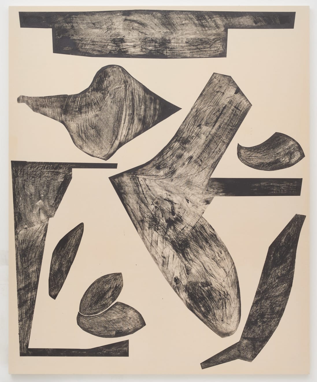 Frauke Dannert, Graphit Paintings (M05/23), 2023