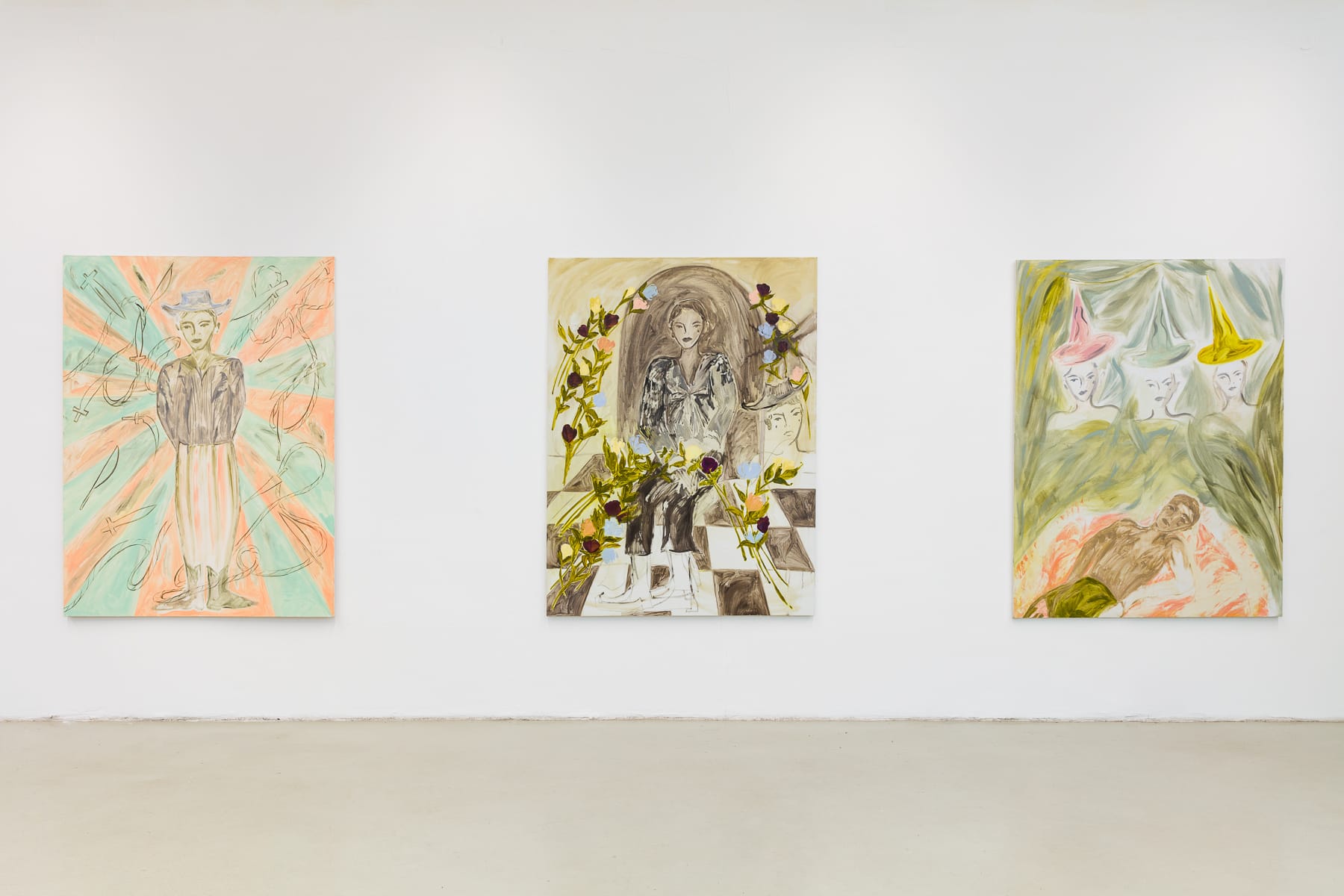 Faye Wei Wei, Installation view: If You Sat For Long Enough You Could See A Flower Bloom, 2020