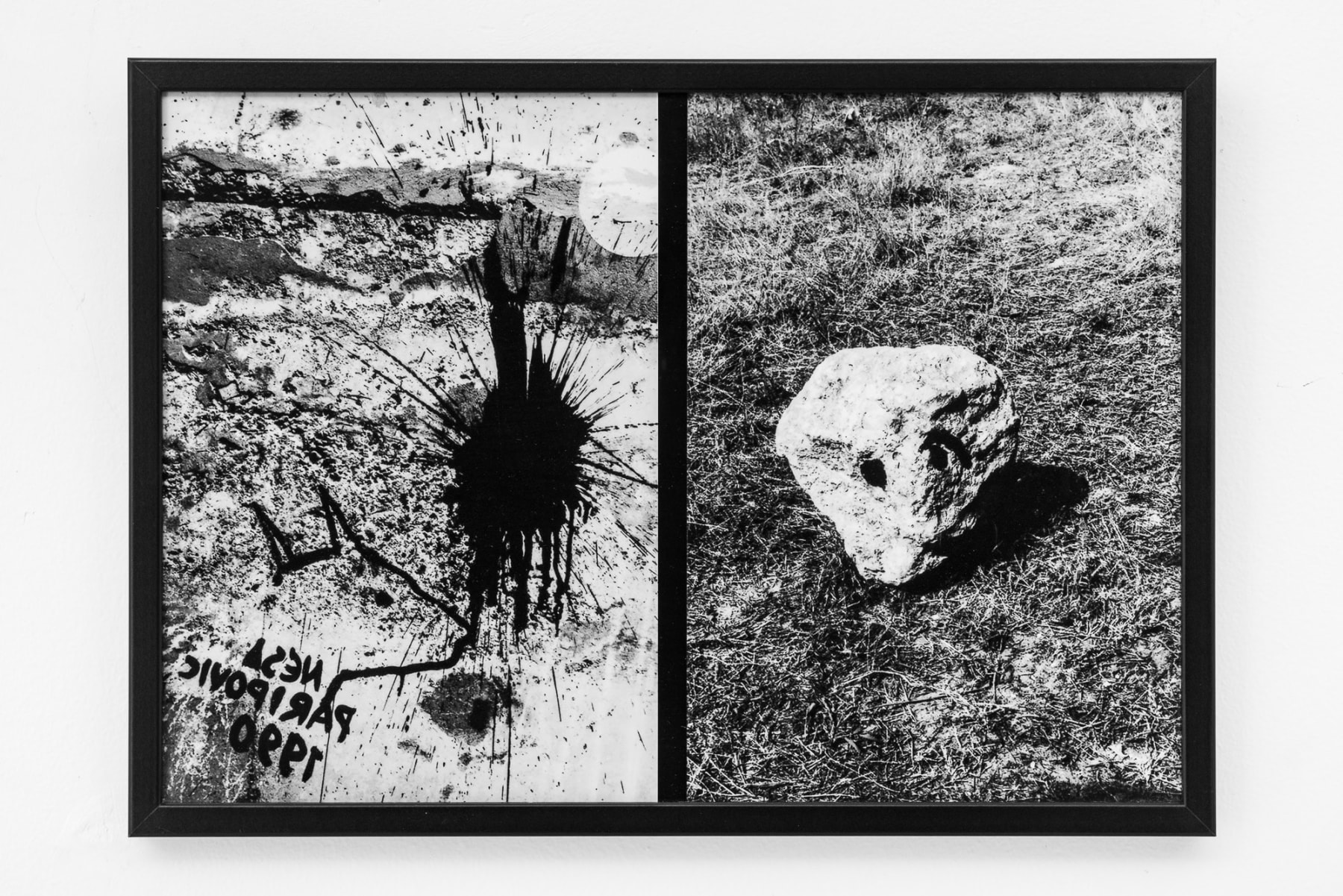 Nesa Paripovic´, GRAFITI – AUTOPORTRET /GRAFFITI - SELF PORTRAIT, 1990