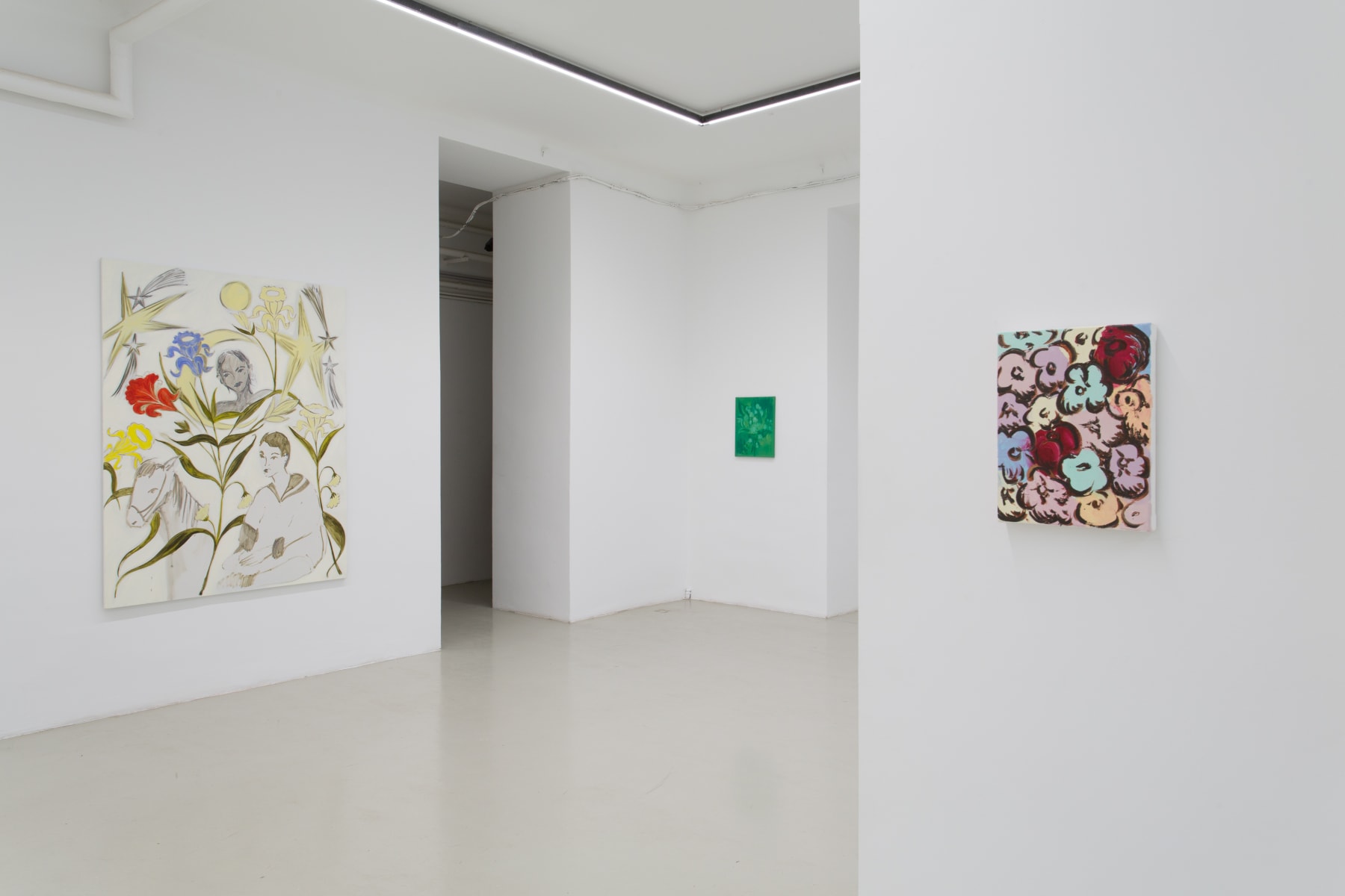 Delphine Hennelly, Kathryn Kerr, Leigh Ruple, Nathalie Shepherd & Faye Wei Wei, Installation View XIII, The Picture Is A Forest, 2019