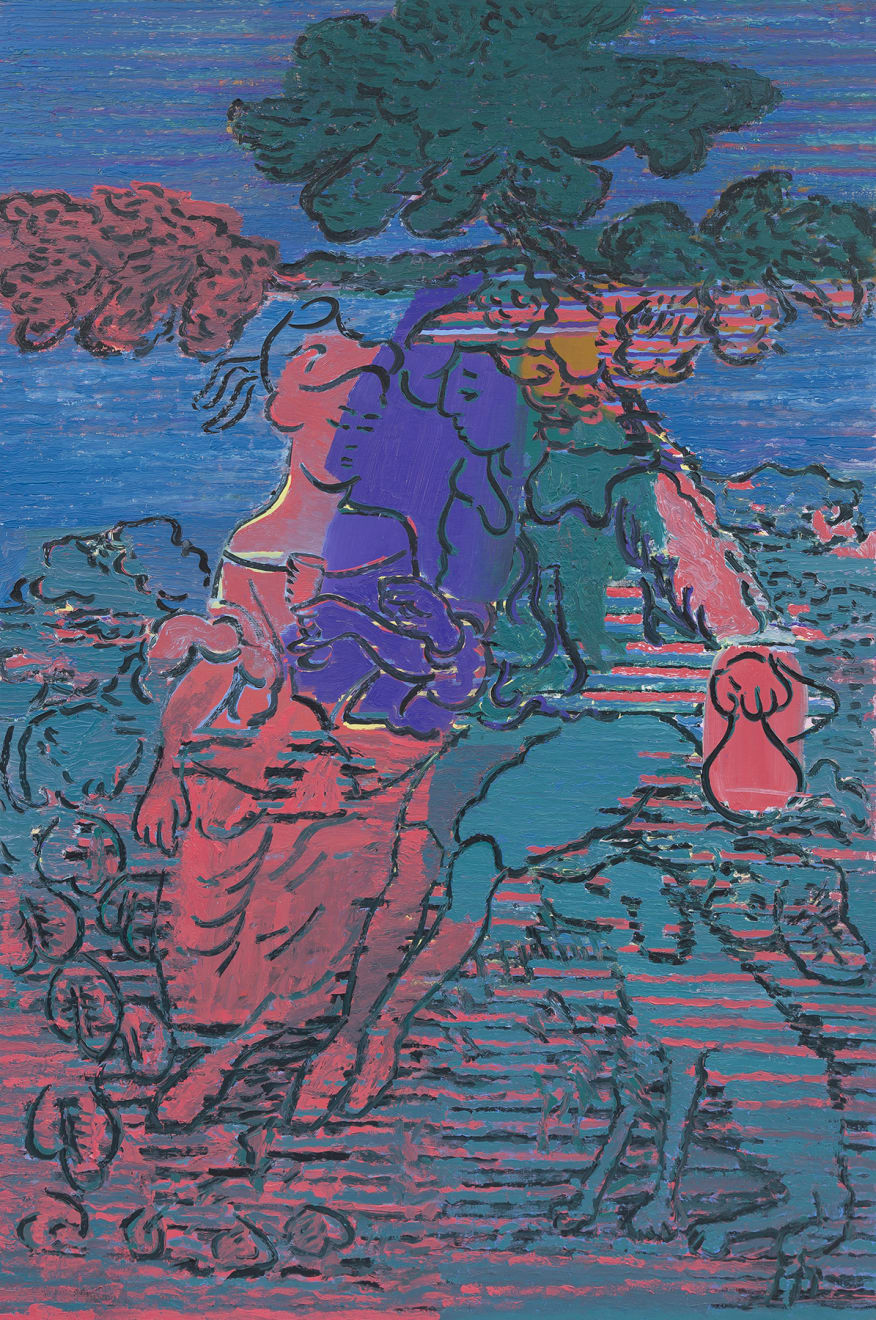 Delphine Hennelly, Orchard at the Cross Roads, 2018