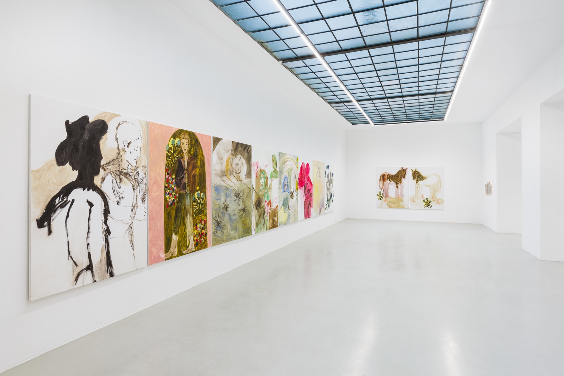 Faye Wei Wei, Installation View VII: The Moon Balloon of New York City, 2022