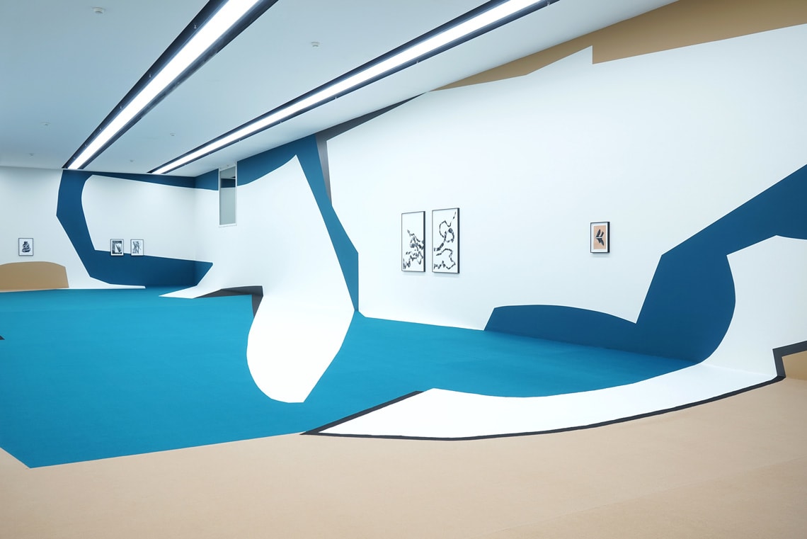 Frauke Dannert, Installation View 'Collage' Kunstmuseum Luzern, 2016