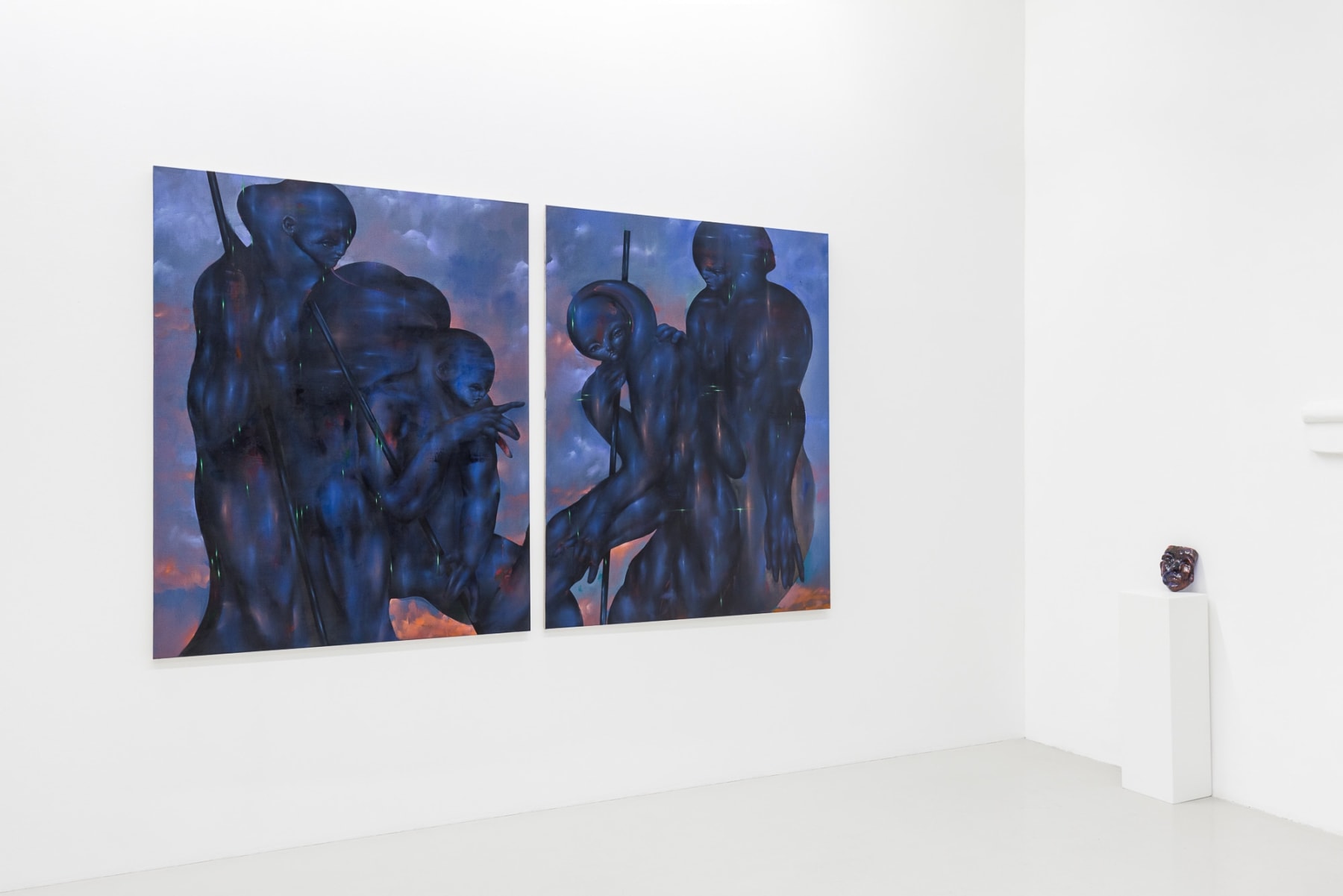 Théo Viardin, Installation View: Et in acardia ego, 2022/2023