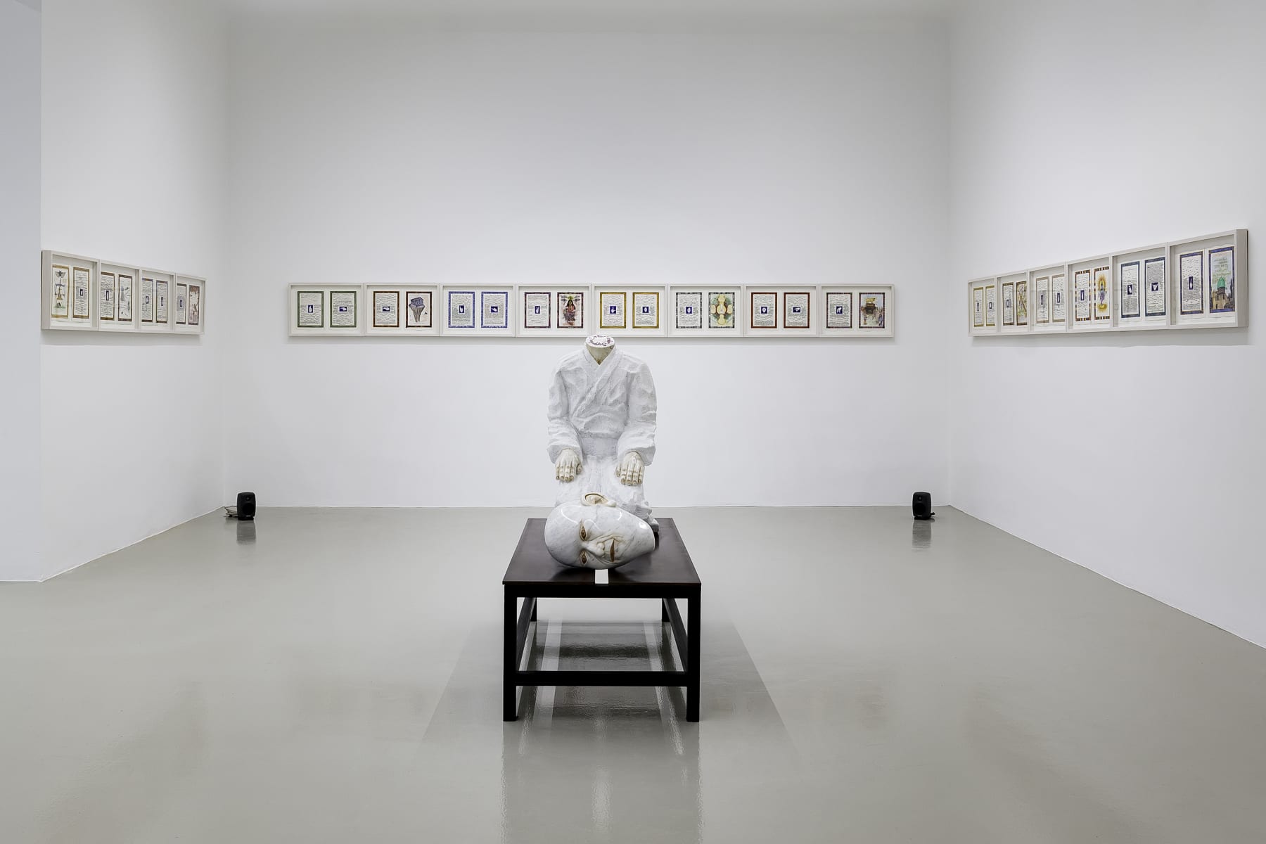 Markus Redl, Markus Redl "Mudras" Installation View No.2, 2017