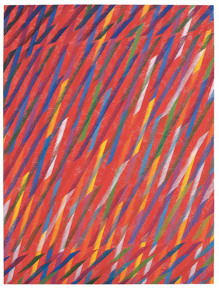 Piero Dorazio, Marathon II, 1988-1989