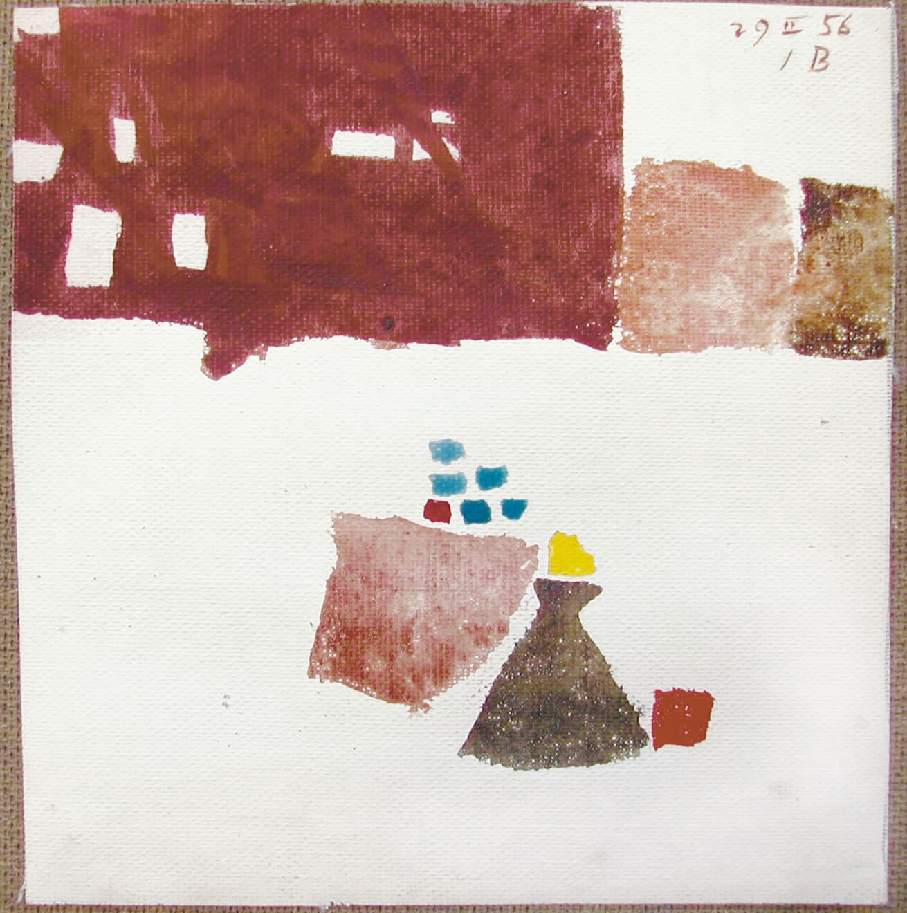 Julius Bissier, 29. II. 1956, 1956