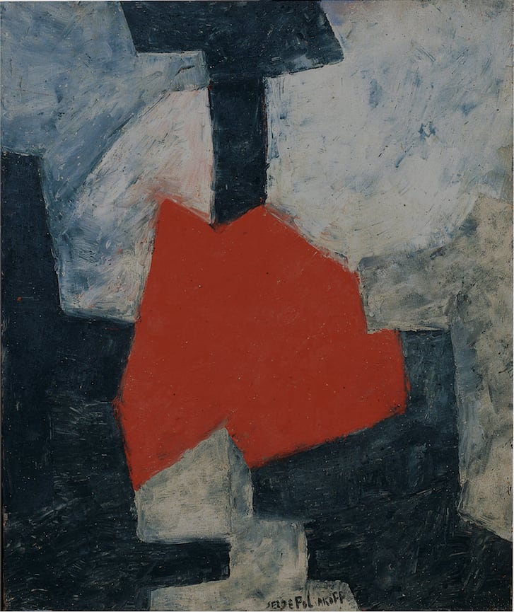Serge Poliakoff, Composition abstraite , 1965 (1958)