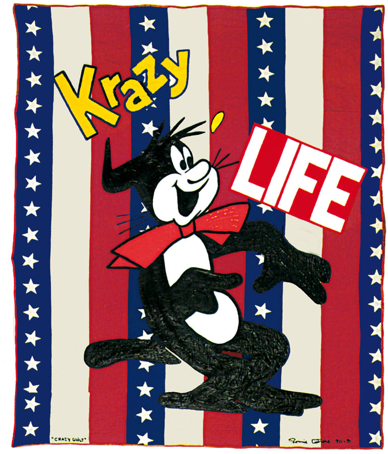 Ronnie Cutrone, Crazy Quilt, 1990-1991