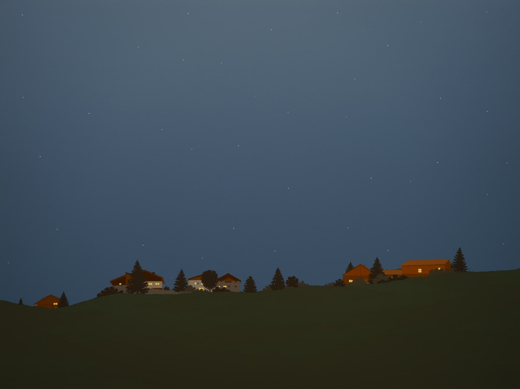 Stefan Rüesch, Landschaft, 2013