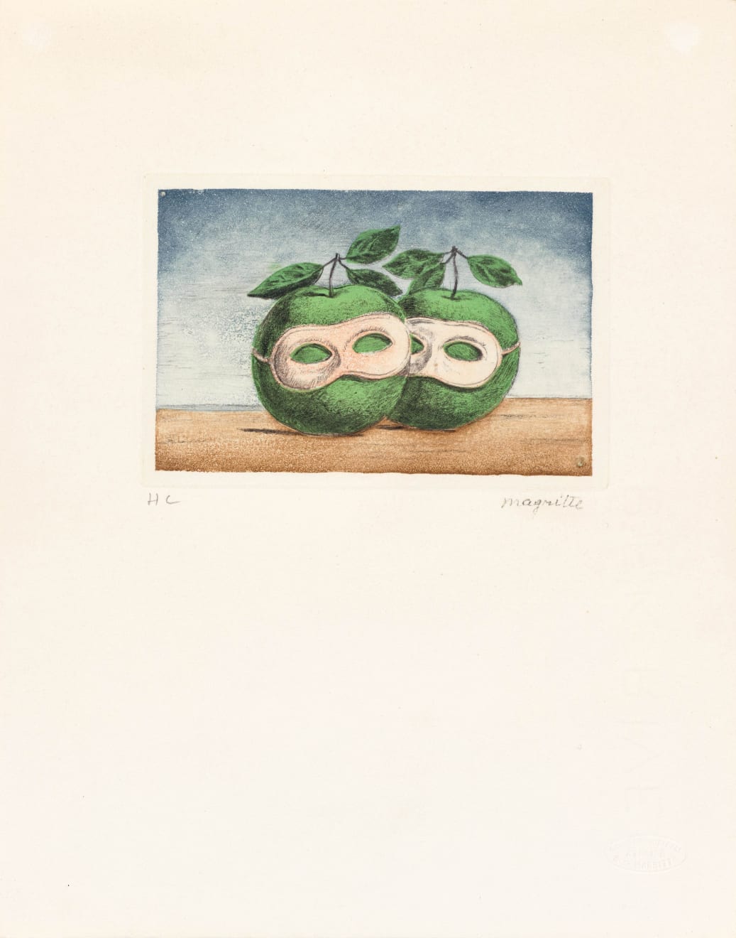 René Magritte, Le prêtre marié, 1968