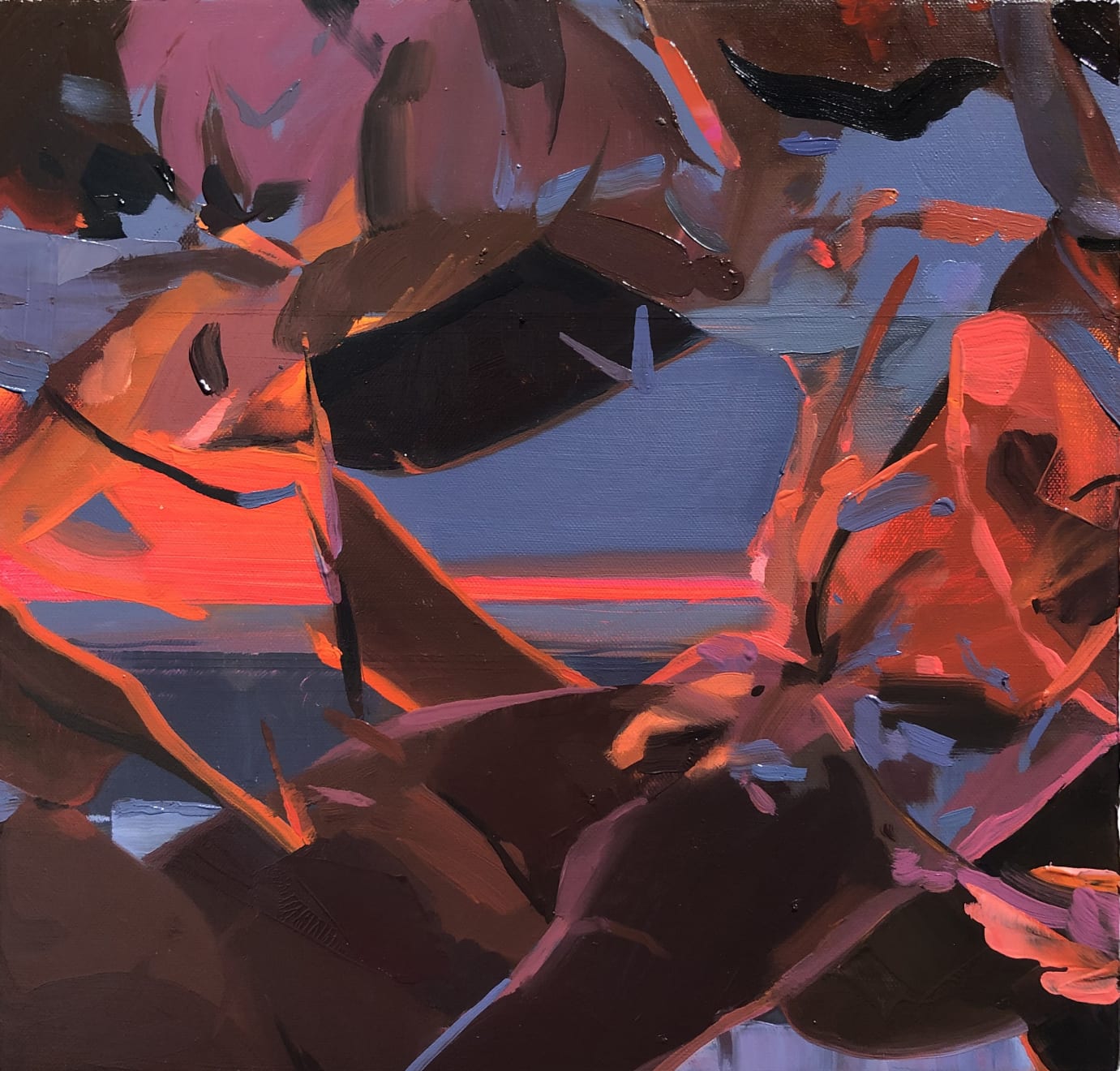 Benjamin Britton, Emblematic of the froth, 2021