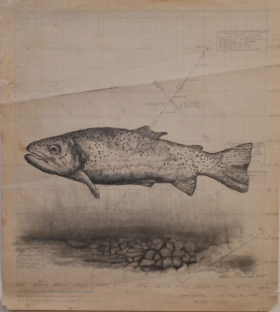 Don Pollack, Survey in the Great Lakes, War Effort, 2024