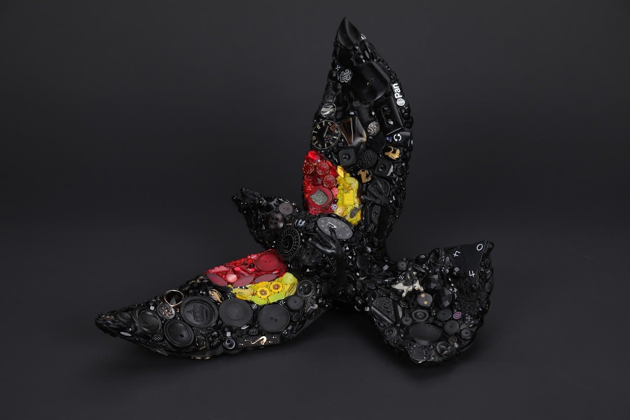 Mary Engel, Red Winged Blackbird, 2021