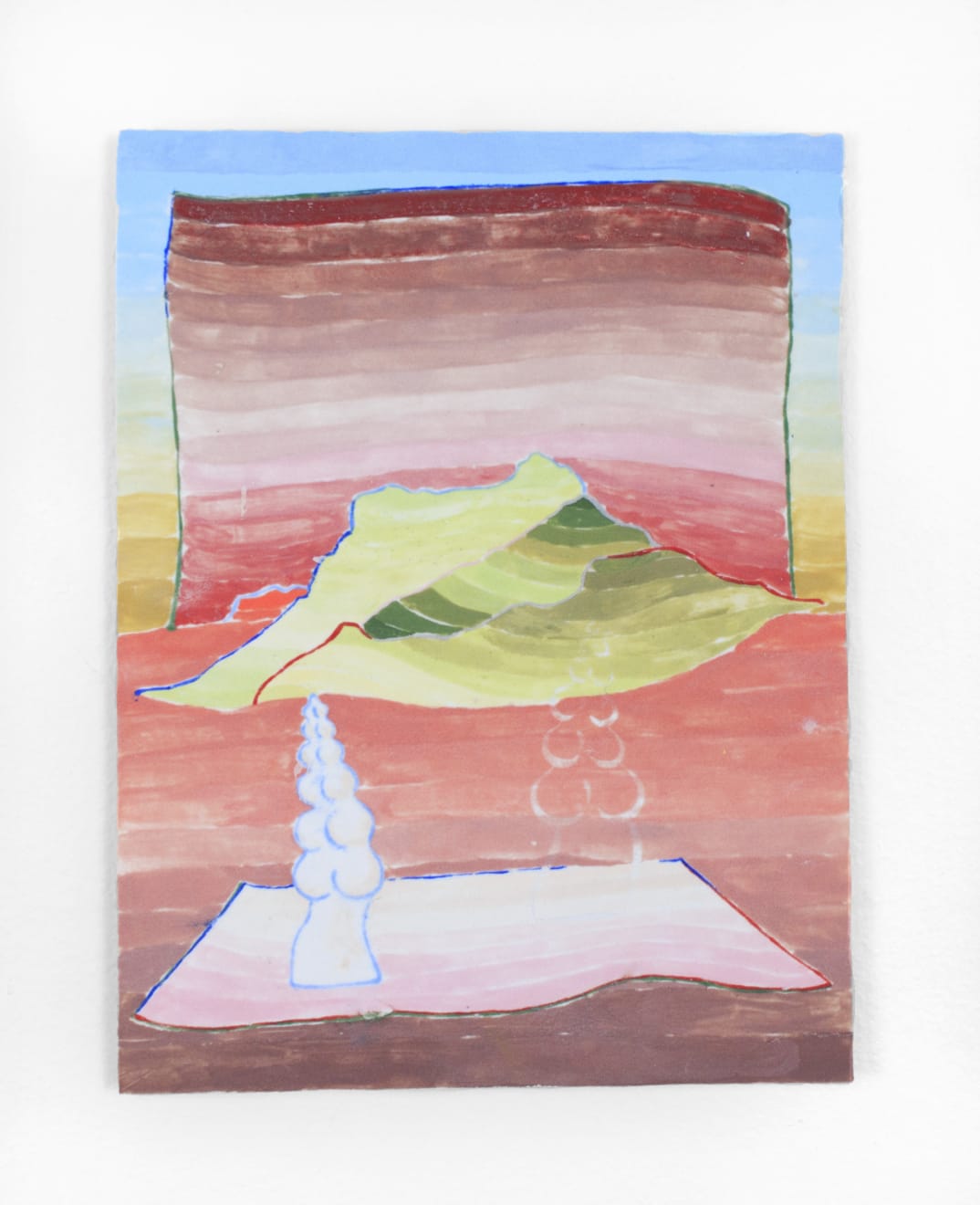 Andrea Clark, Mountain Laser Sequence 1, 2, 2018