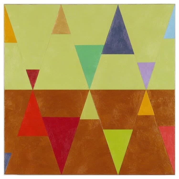 Joanne Mattera, Chromatic Geometry 27, 2015
