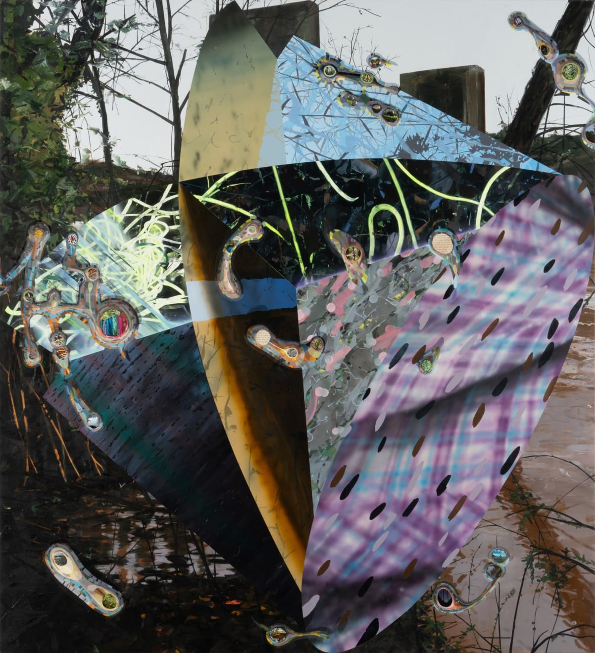 Benjamin Britton, The moisture is enveloping, sticky as garlic, 2021