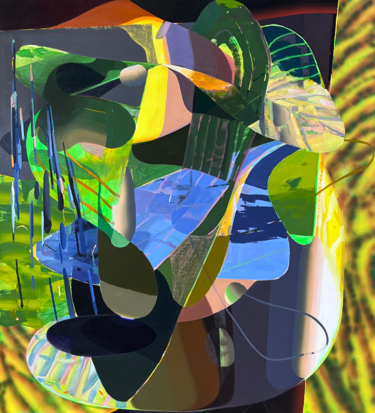 Benjamin Britton, soft as chalk, the feeling heeds only scent, 2025