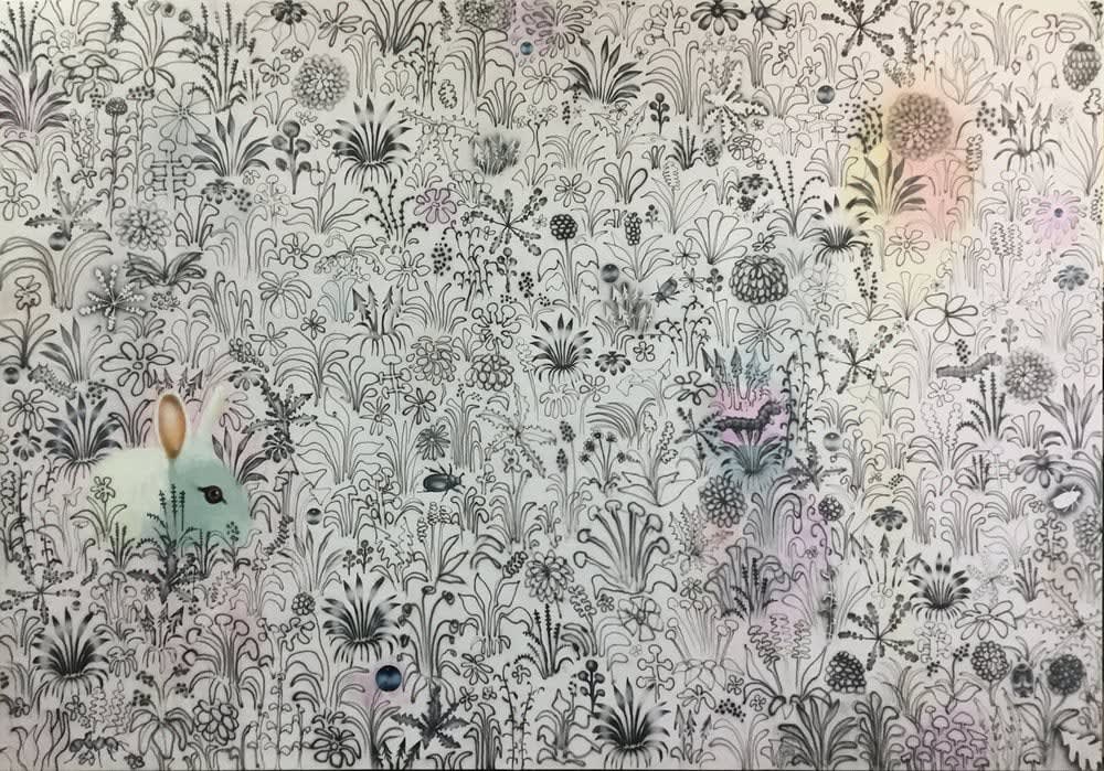 Joseph Peragine, Pink Meadow 1, 2018