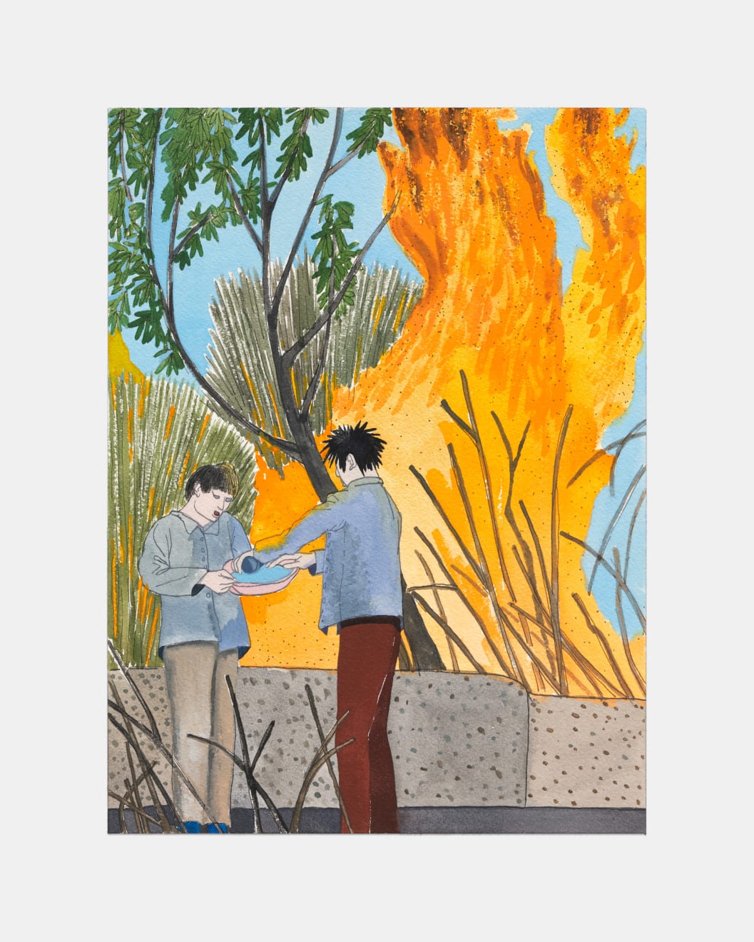 Ding Shilun, D108 (Back Mountain), 2024