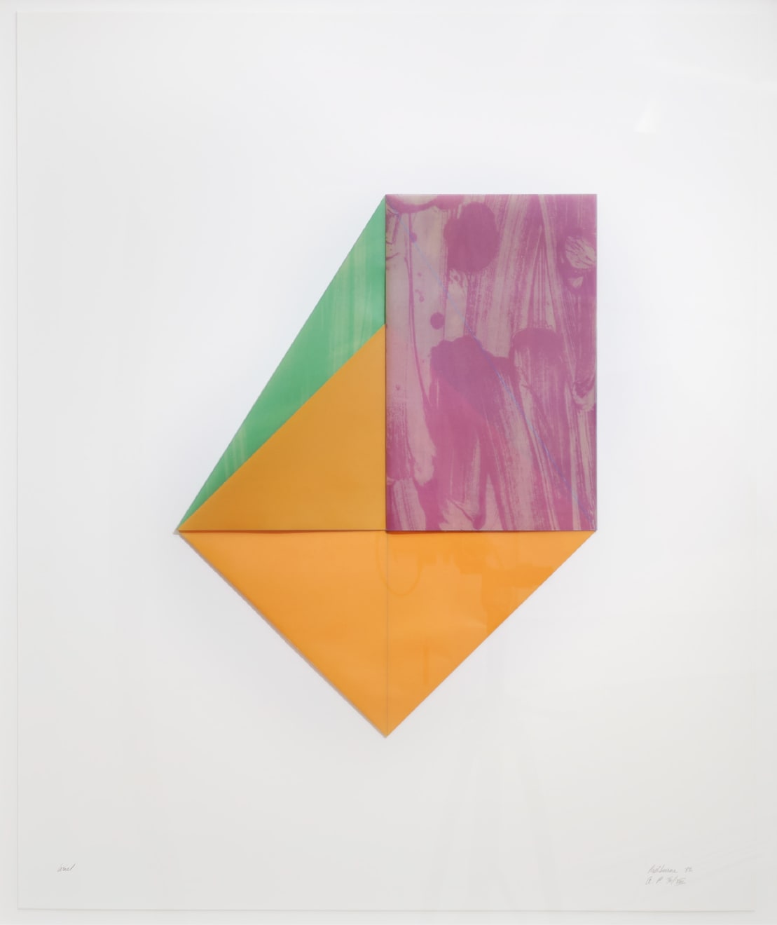 Dorothea Rockburne, Uriel , 1982-83