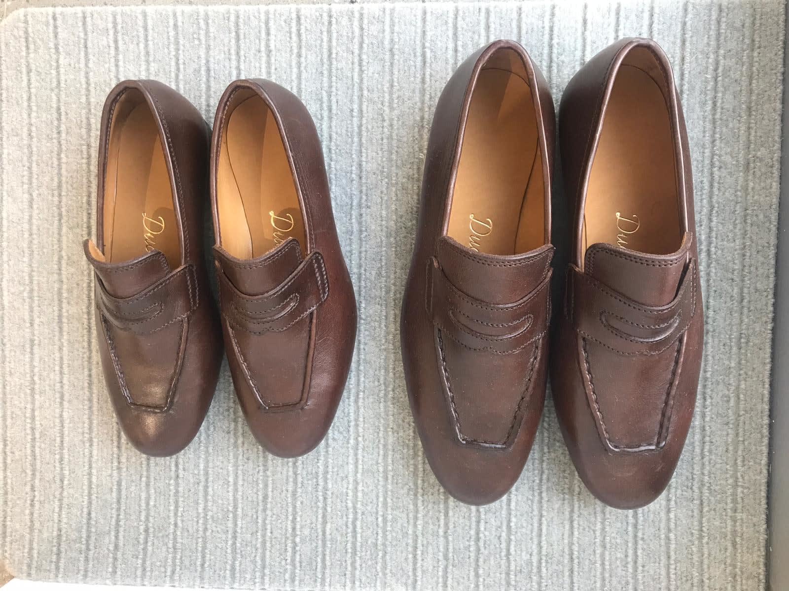 Miriam Laura Leonardi, Two Pairs of Shoes (Sizes 35 & 41), 2017