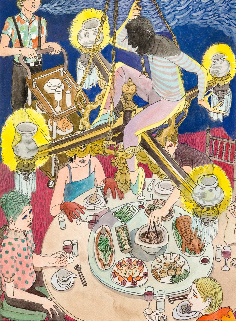 Ding Shilun, D72 (Uninvited Guest), 2022