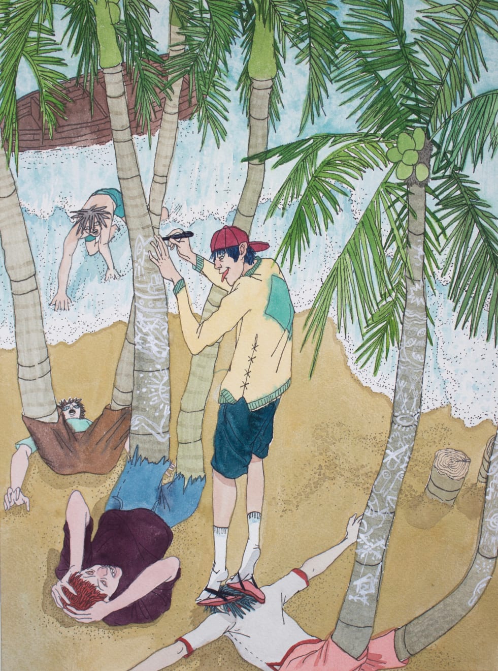 Ding Shilun, D90 (Totem), 2023