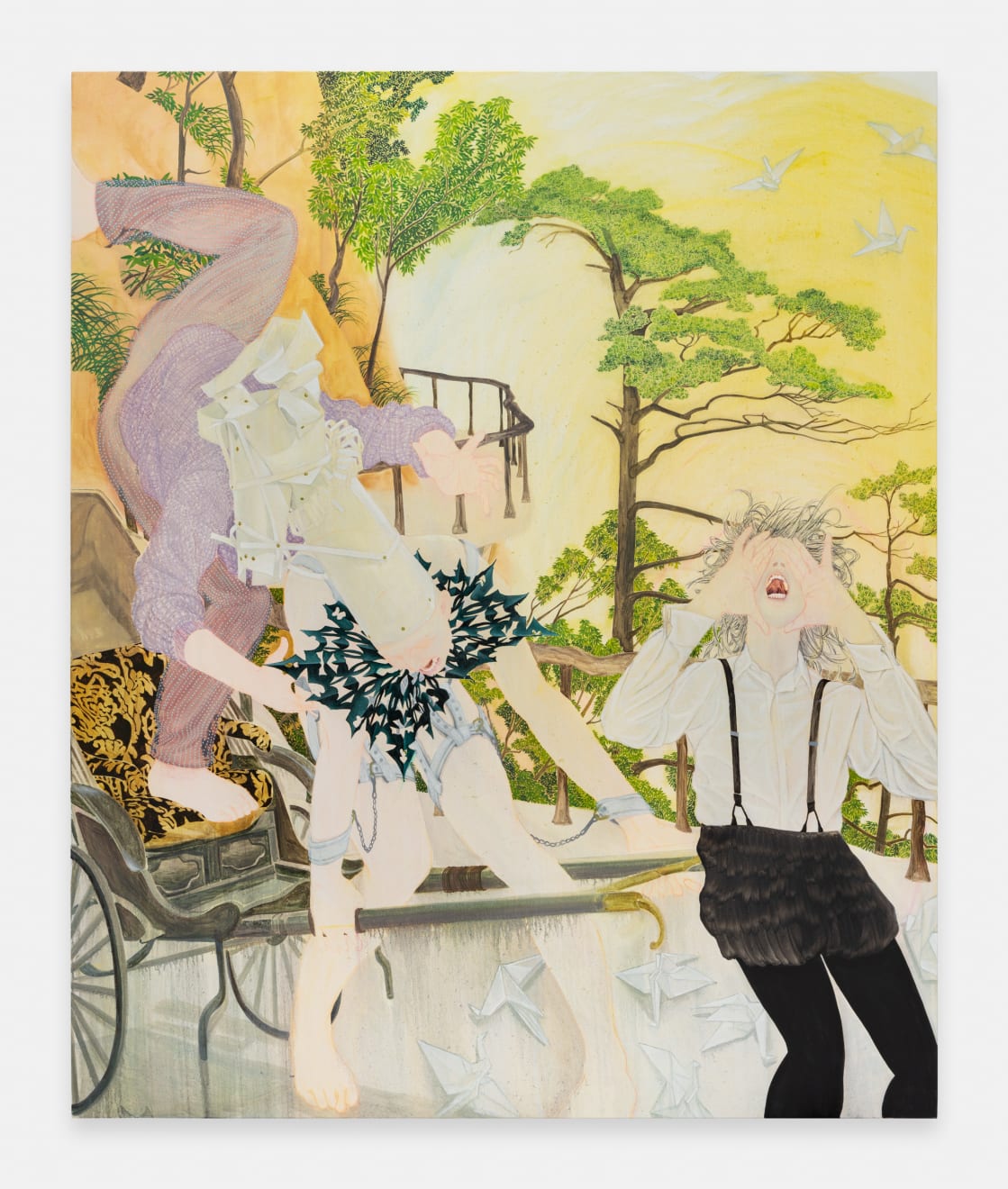 Ding Shilun, Echo in the Valley, 2024