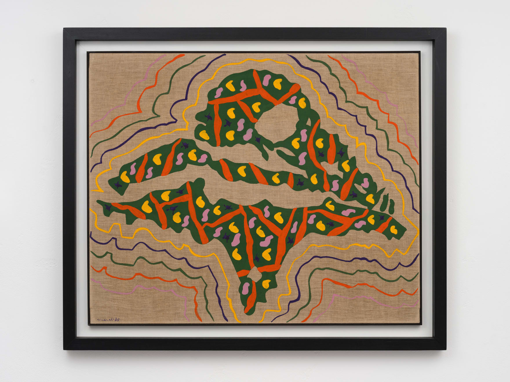 Carla Accardi, Albero Verde, 1983