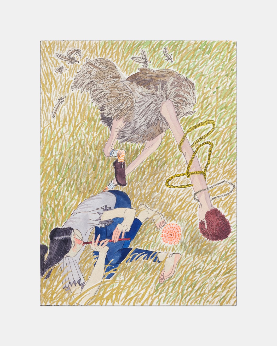 Ding Shilun, D107 (Ostrich), 2023