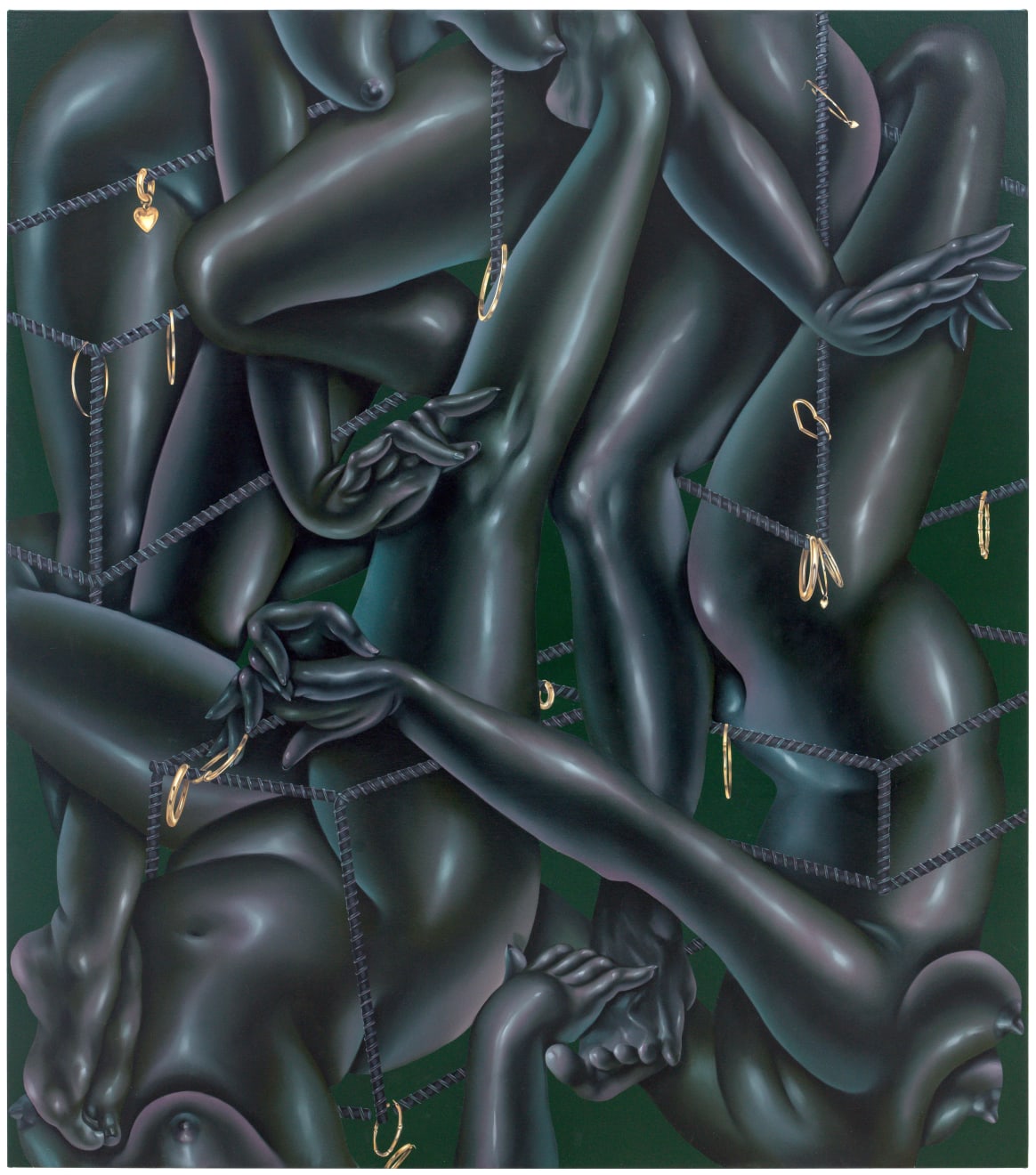 Sarah Slappey, Green Tangle, 2024