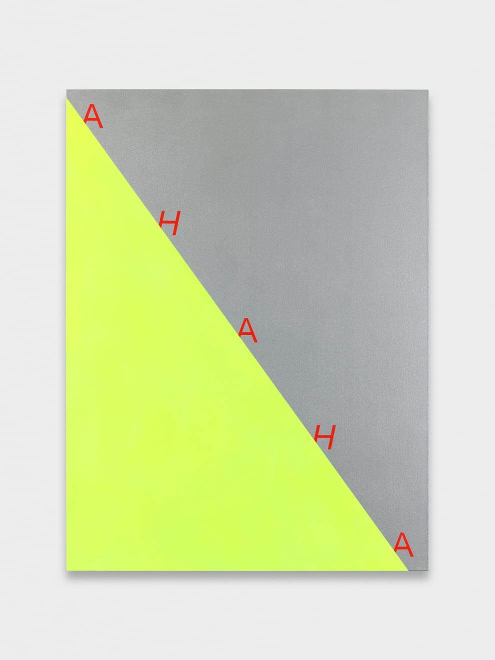 Nick Oberthaler, Untitled (AHAHA), 2018