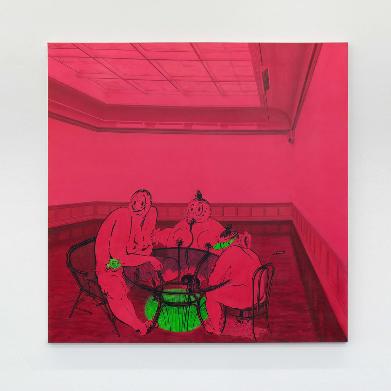 Ebecho Muslimova, FATEBE RATTAN LUNCH WORM ROOM, 2024