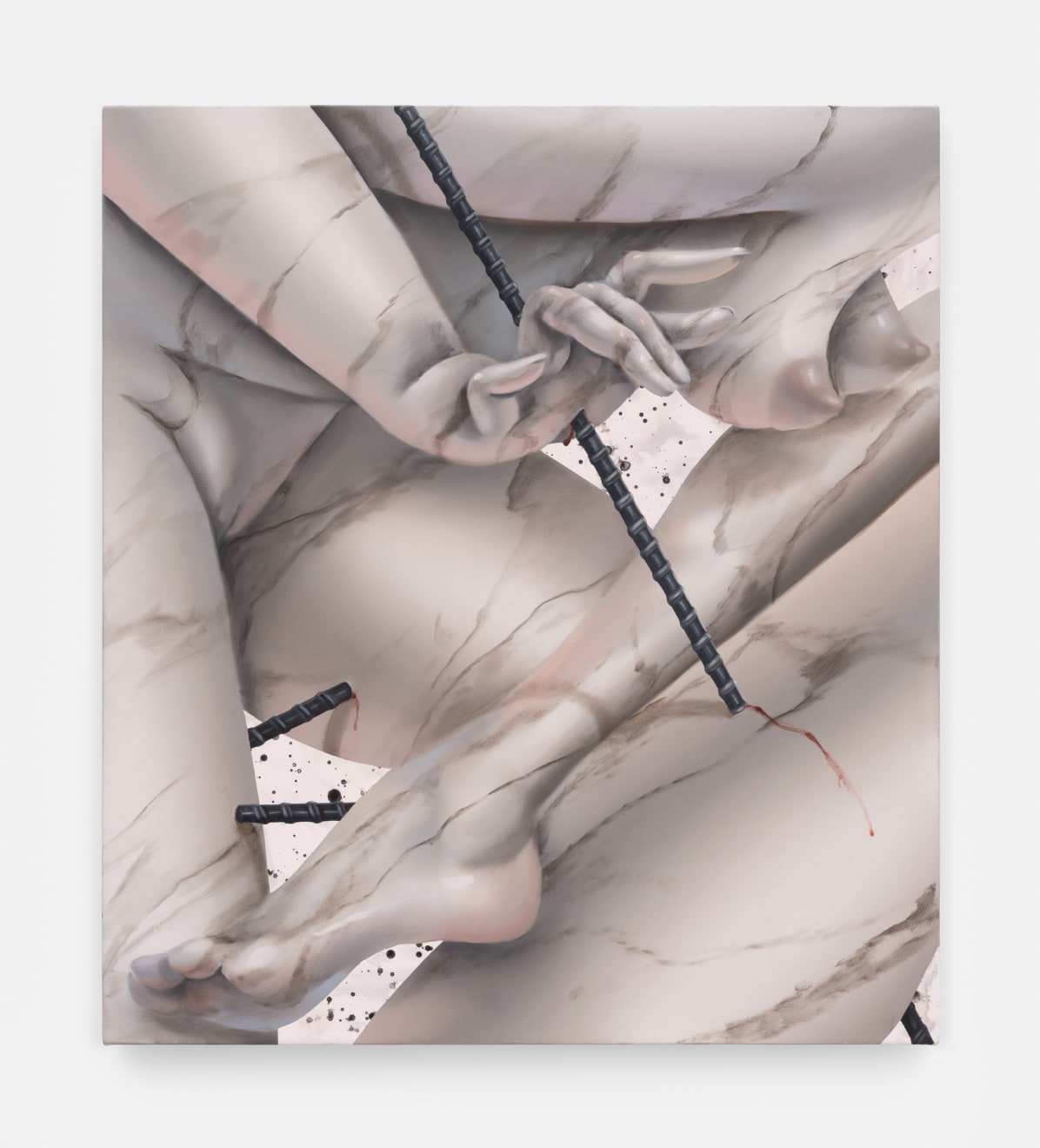 Sarah Slappey, Marbled Study, 2024