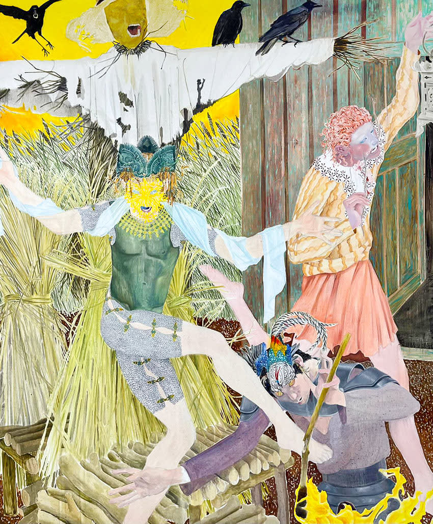 Ding Shilun, Antiquity at Dusk , 2023