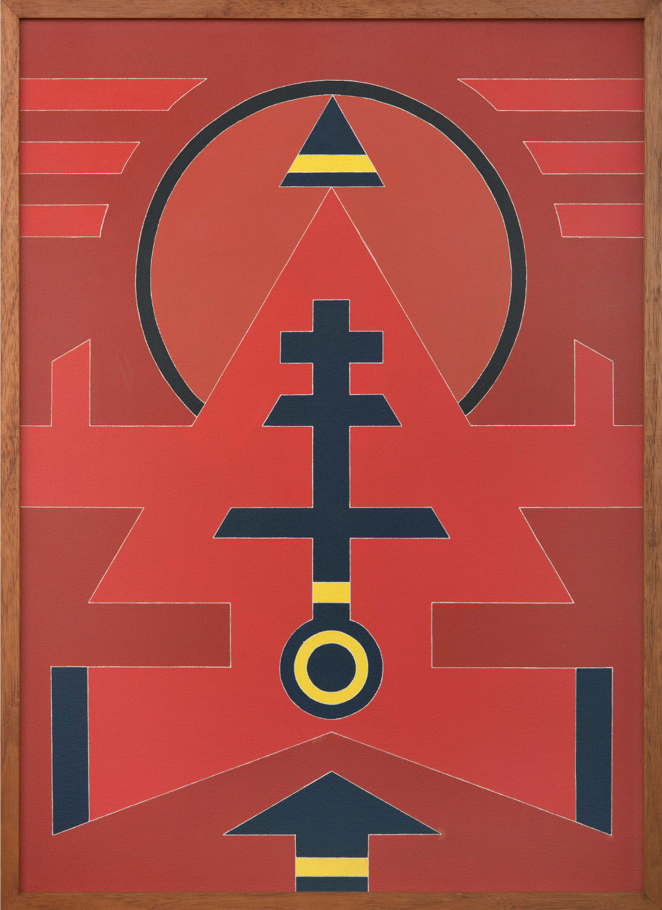Rubem Valentim, Emblema-87, 1987